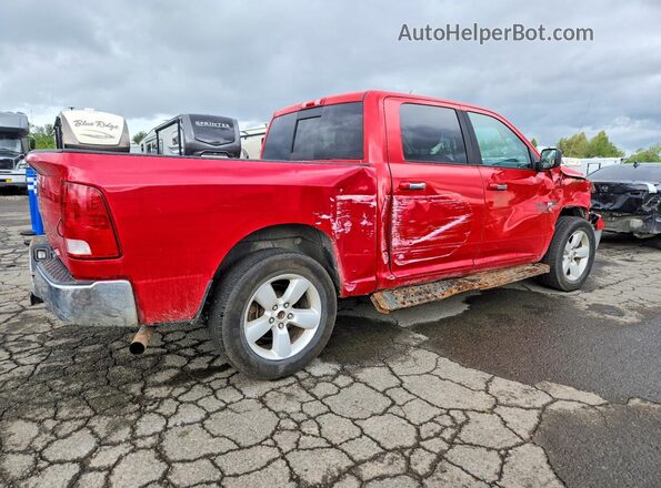 1C6RR7LT4GS109157 2016 RAM 1500 Красный Задняя правая четверть