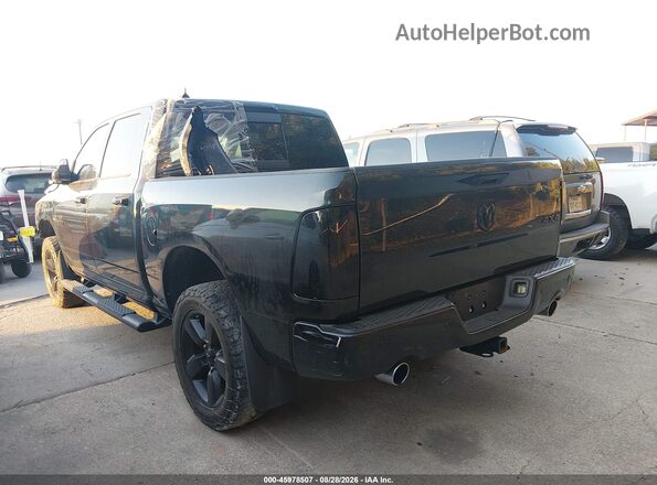 1C6RR7LT4JS339434 2018 DODGE RAM Black Հետևի ձախ