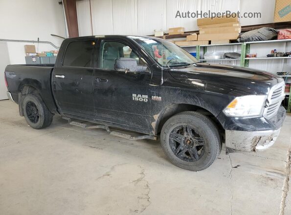 1C6RR7LT5GS165365 2016 RAM 1500 Черный Передняя правая четверть