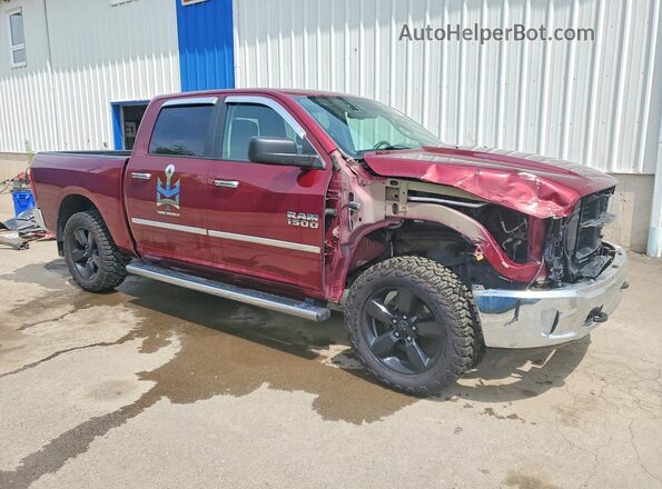 1C6RR7LT5HS571793 2017 RAM 1500 Красный Передняя правая четверть