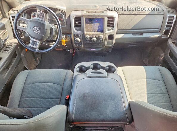 1C6RR7LT6MS568007 2021 RAM 1500 White Widok zestawu wskaźników