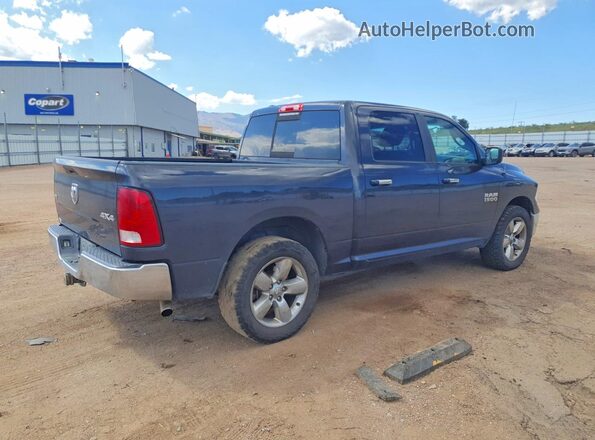 1C6RR7LT7JS295557 2018 RAM 1500 Синий Задняя правая четверть