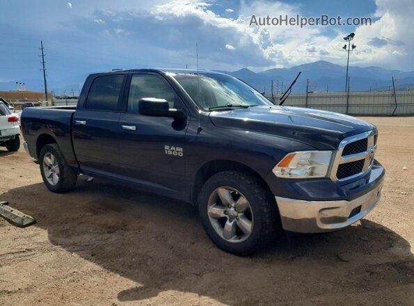 1C6RR7LT7JS295557 2018 RAM 1500 Синий Передняя правая четверть