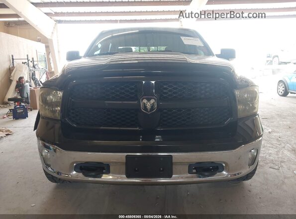 1C6RR7LT9GS185182 2016 RAM 1500 Black წინა პანელის ხედი