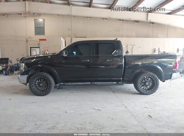 1C6RR7LT9GS185182 2016 RAM 1500 Black უკანა სალონის ხედი