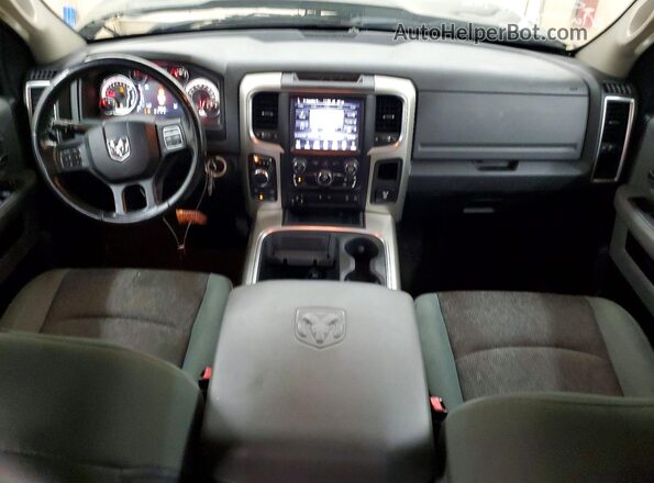 1C6RR7LT9GS342855 2016 RAM 1500 Charcoal Вид панелі приладів