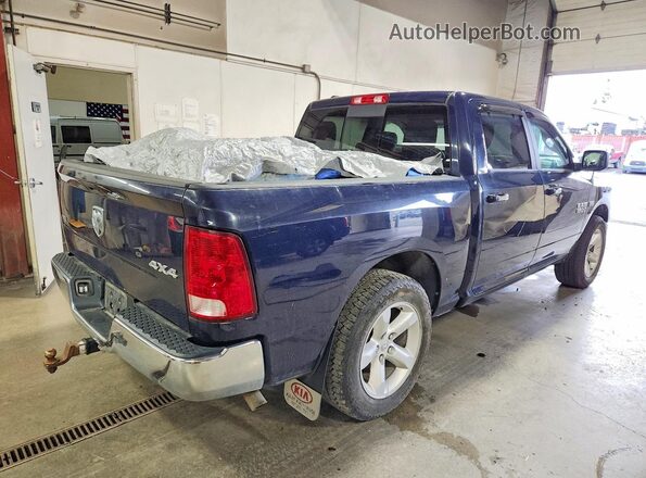 1C6RR7LT9JS107220 2018 RAM 1500 Синий Задняя правая четверть