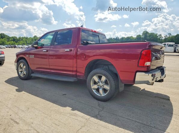 1C6RR7LT9JS298170 2018 RAM 1500 Maroon უკანა მარცხენა