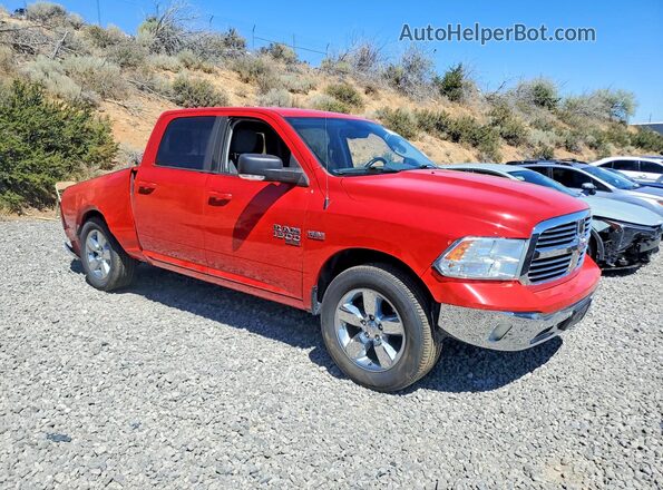 1C6RR7LTXKS708203 2019 RAM 1500 Red Delantero derecho