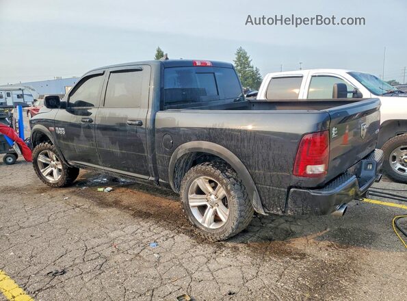 1C6RR7MT1GS124293 2016 RAM 1500 Black Հետևի ձախ