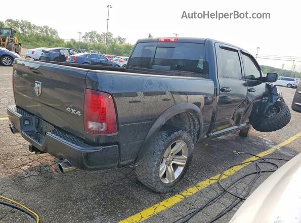 1C6RR7MT1GS124293 2016 RAM 1500 Black Հետևի աջ