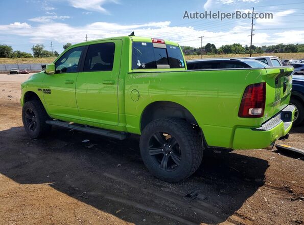 1C6RR7MT1HS767292 2017 RAM 1500 Зеленый Задняя левая четверть