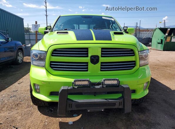 1C6RR7MT1HS767292 2017 RAM 1500 Зеленый Вид спереди
