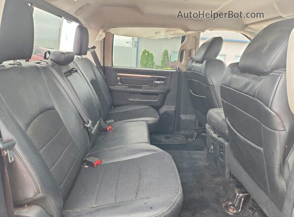 1C6RR7MT2GS287986 2016 RAM 1500 White Rear seats view