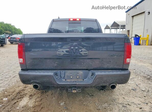 1C6RR7MT2JS290183 2018 RAM 1500 Черный Вид сзади