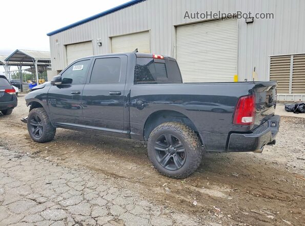 1C6RR7MT2JS290183 2018 RAM 1500 Черный Задняя левая четверть