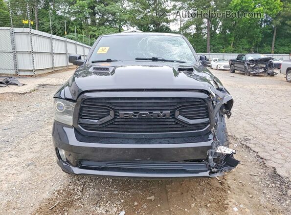 1C6RR7MT2JS290183 2018 RAM 1500 Черный Вид спереди