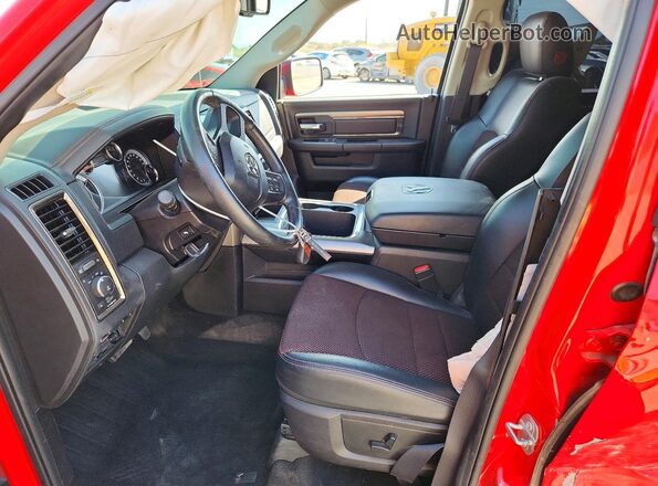 1C6RR7MT4GS251166 2016 RAM 1500 Red Vista interior delantera