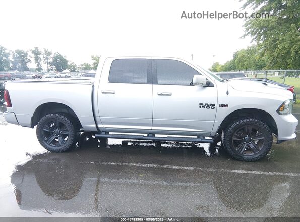 1C6RR7MT4HS811396 2017 RAM 1500 Silver უკანა სალონის ხედი