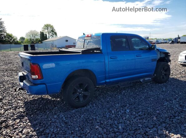1C6RR7MT5JS182530 2018 RAM 1500 Blue Rear right