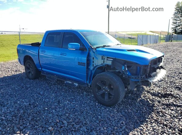 1C6RR7MT5JS182530 2018 RAM 1500 Blue Front right