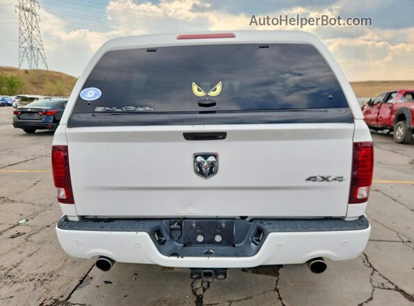 1C6RR7MT6JS256697 2018 RAM 1500 White Rear view