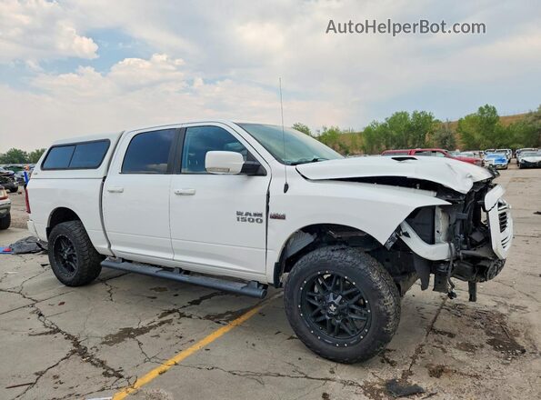 1C6RR7MT6JS256697 2018 RAM 1500 White Front right