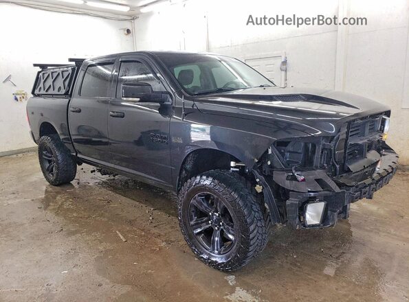 1C6RR7MT7HS831237 2017 RAM 1500 Black Передня права чверть