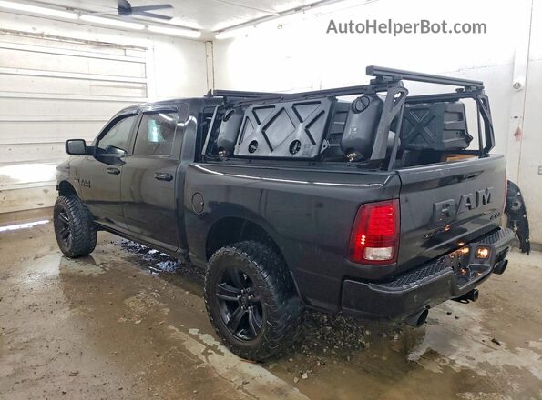 1C6RR7MT7HS831237 2017 RAM 1500 Black Задня ліва чверть