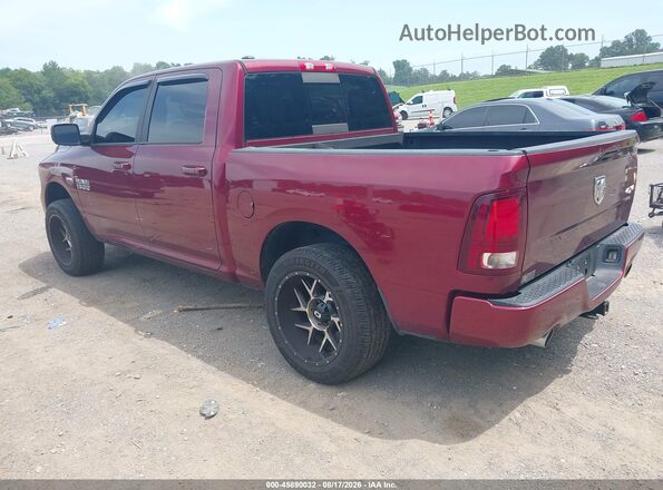 1C6RR7MT8HS749677 2017 RAM 1500 Red Հետևի ձախ