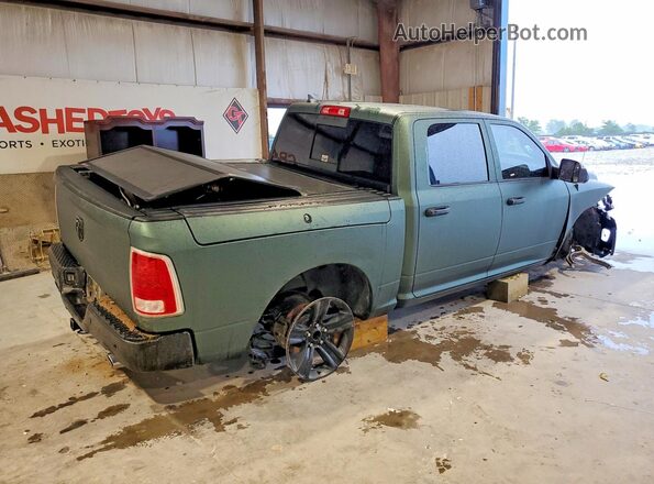1C6RR7MT8JS172347 2018 RAM 1500 Green Задня права чверть