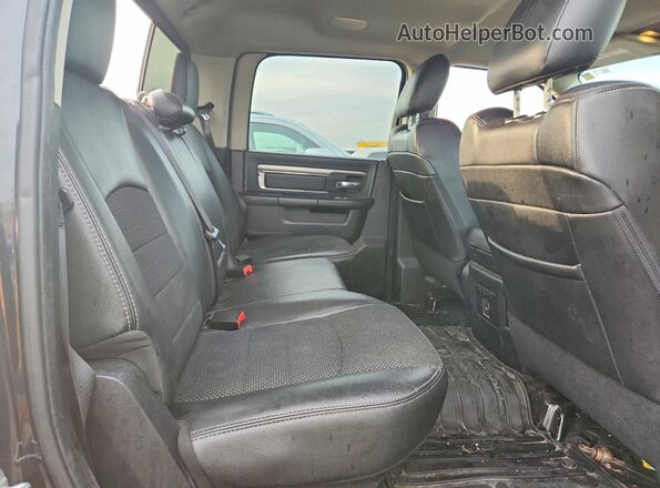 1C6RR7MT9GS166176 2016 RAM 1500 Black უკანა სავარძლების ხედი