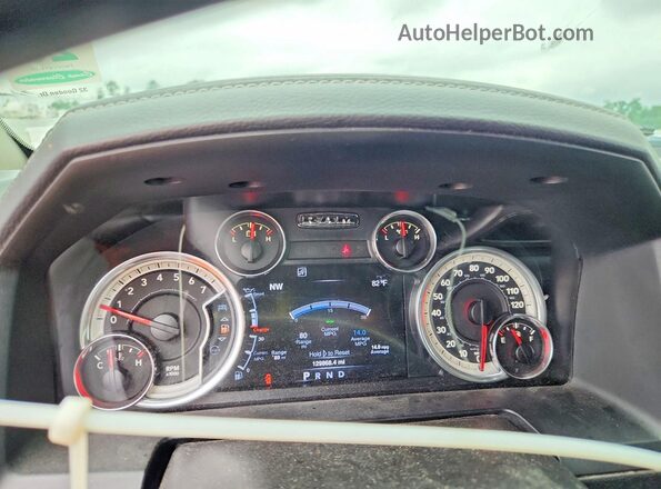 1C6RR7MTXGS283586 2016 RAM 1500 Charcoal Vista del cuadro de instrumentos