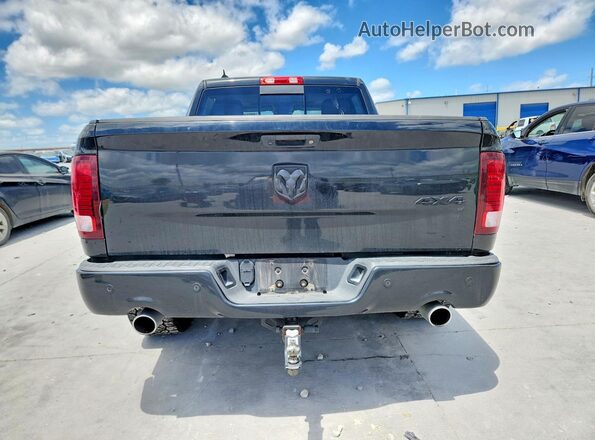 1C6RR7MTXGS400986 2016 RAM 1500 Black Вид ззаду