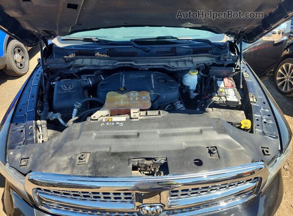 1C6RR7NM3JS257085 2018 RAM 1500 Черный Вид задней части салона