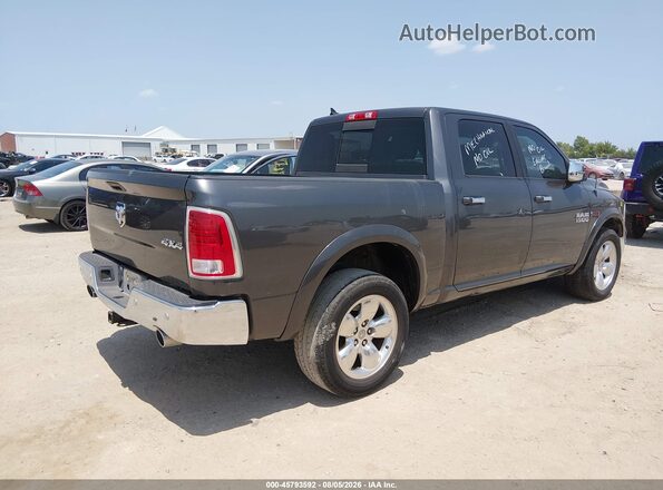 1C6RR7NM3JS354691 2018 RAM 1500 Gray Rear right