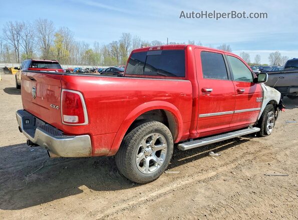 1C6RR7NM5JS338525 2018 RAM 1500 Red Rear right