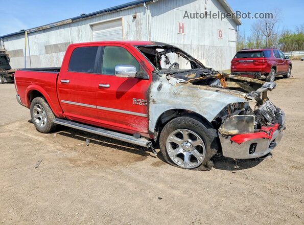 1C6RR7NM5JS338525 2018 RAM 1500 Red Front right