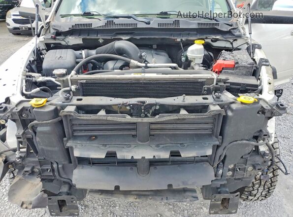 1C6RR7NT0JS123268 2018 RAM 1500 White Սալոնի հետևի տեսք