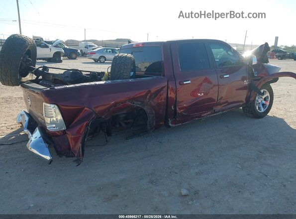 1C6RR7NT3HS719758 2017 RAM 1500 Burgundy Հետևի աջ