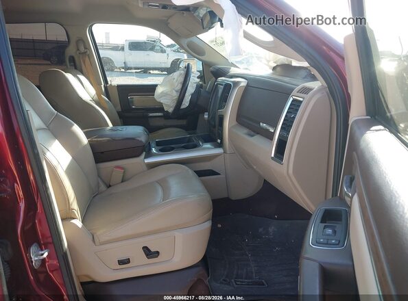 1C6RR7NT3HS719758 2017 RAM 1500 Burgundy Սալոնի դիմացի տեսք