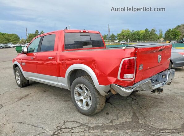 1C6RR7NT8GS178334 2016 RAM 1500 Red Rear left