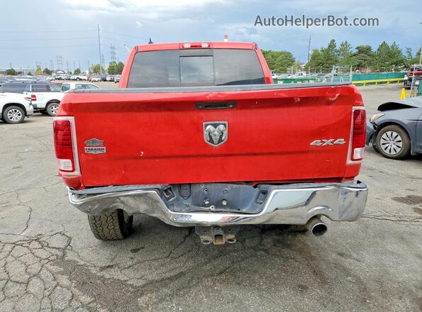 1C6RR7NT8GS178334 2016 RAM 1500 Red Rear view