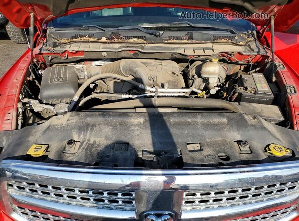 1C6RR7NT8GS178334 2016 RAM 1500 Red Rear interior view