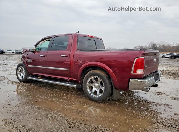 1C6RR7NT8HS600197 2017 RAM 1500 Burgundy Rear left