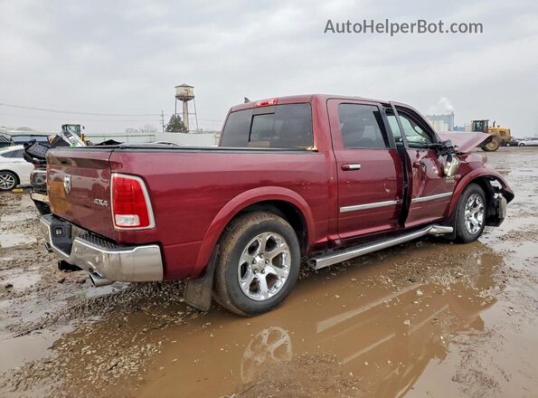 1C6RR7NT8HS600197 2017 RAM 1500 Burgundy Rear right