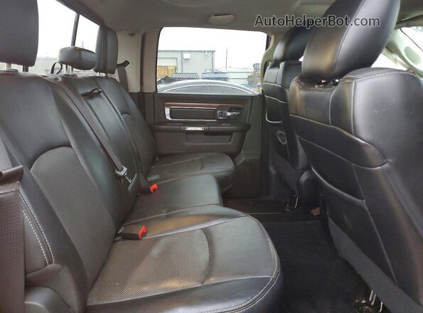 1C6RR7NT8HS600197 2017 RAM 1500 Burgundy Rear seats view
