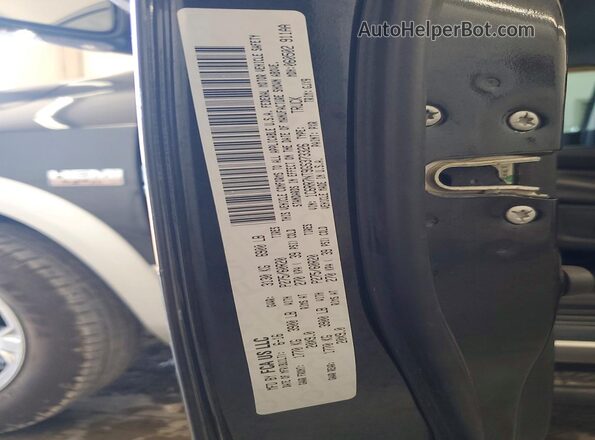 1C6RR7NT9GS373326 2016 RAM 1500 Black ძრავის განყოფილების ხედი
