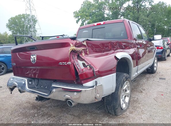 1C6RR7NT9HS611337 2017 RAM 1500 Burgundy უკანა მარჯვენა