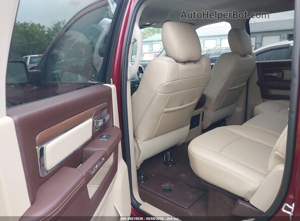 1C6RR7NT9HS611337 2017 RAM 1500 Burgundy VIN კოდის სტიკერის ხედი